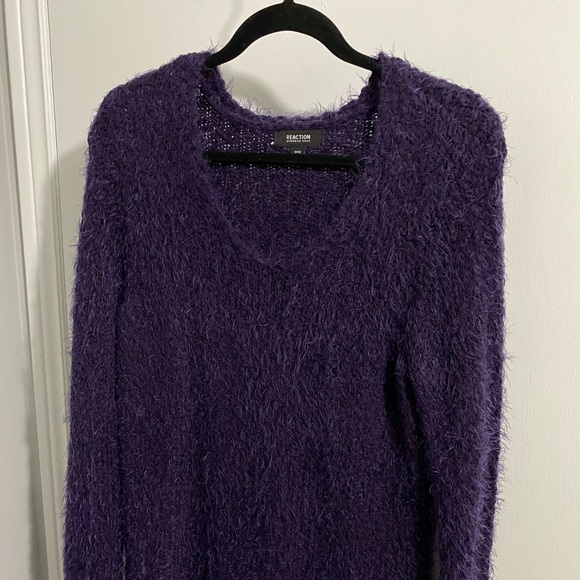 Kenneth Cole Purple Sweater M - Picture 1 of 6
